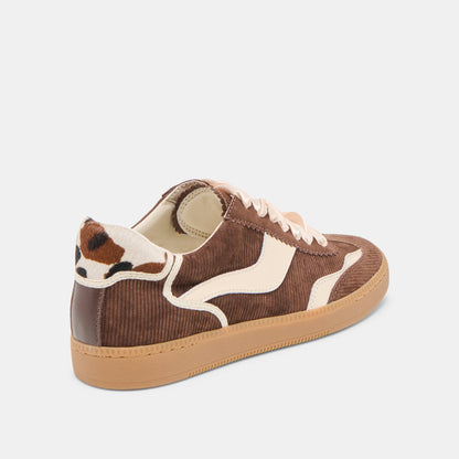 NOTICE SNEAKERS CHOCOLATE CORDUROY