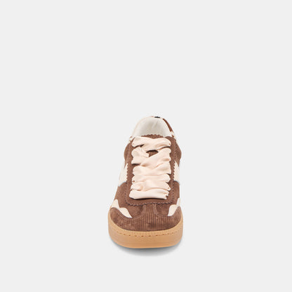 NOTICE SNEAKERS CHOCOLATE CORDUROY