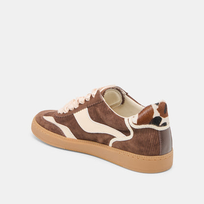 NOTICE SNEAKERS CHOCOLATE CORDUROY