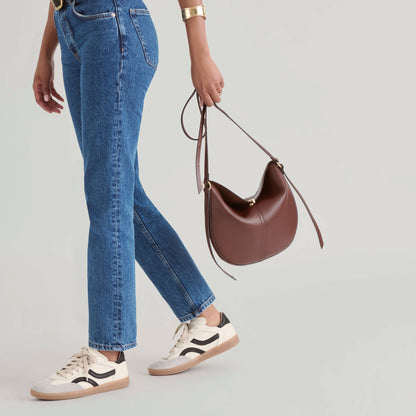 BURANO CROSSBODY BROWN LEATHER