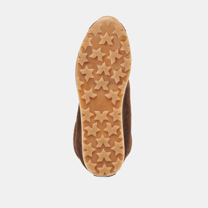 SERINA SNEAKERS DK BROWN SUEDE