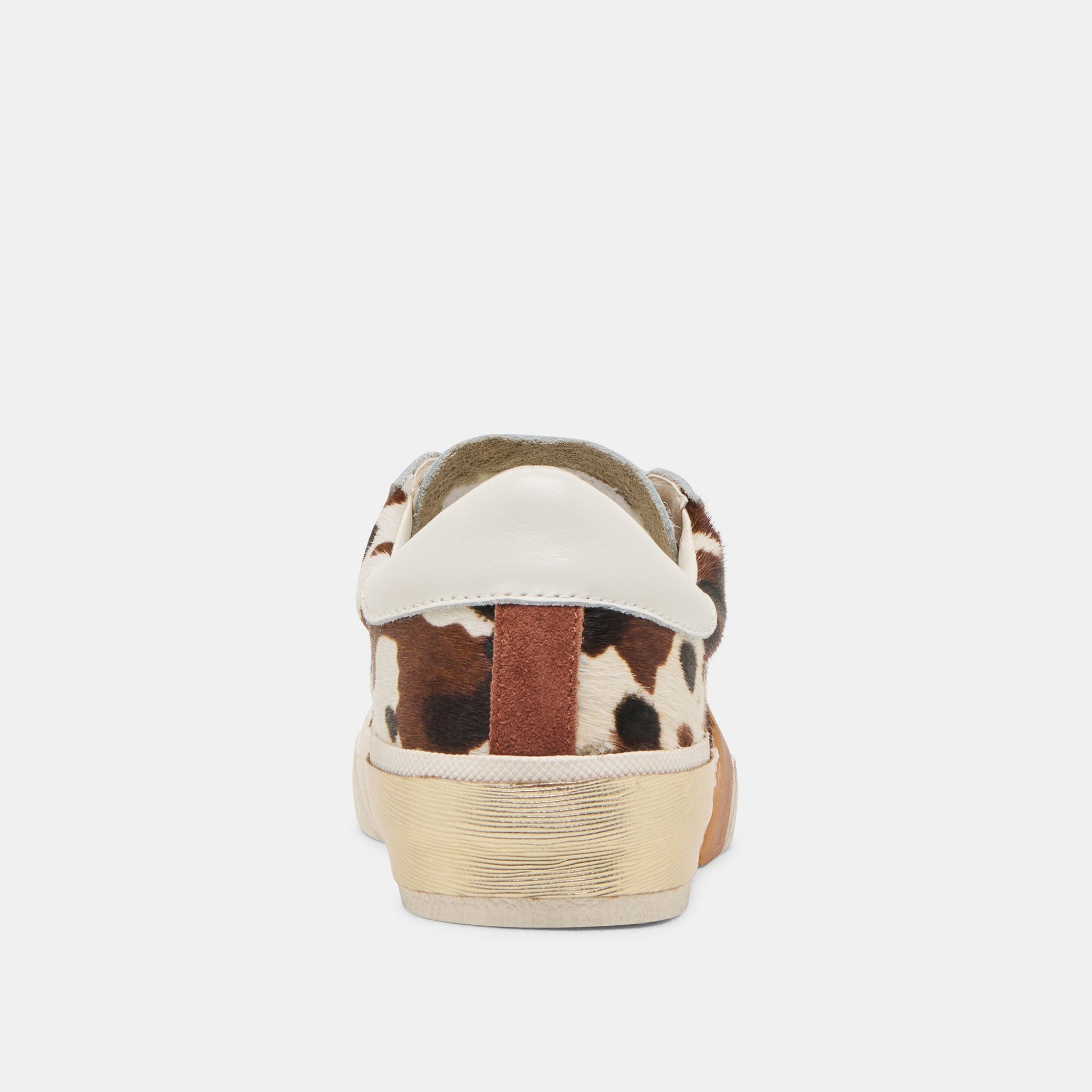 ZINA SNEAKERS COCOA TAURUS CALF HAIR