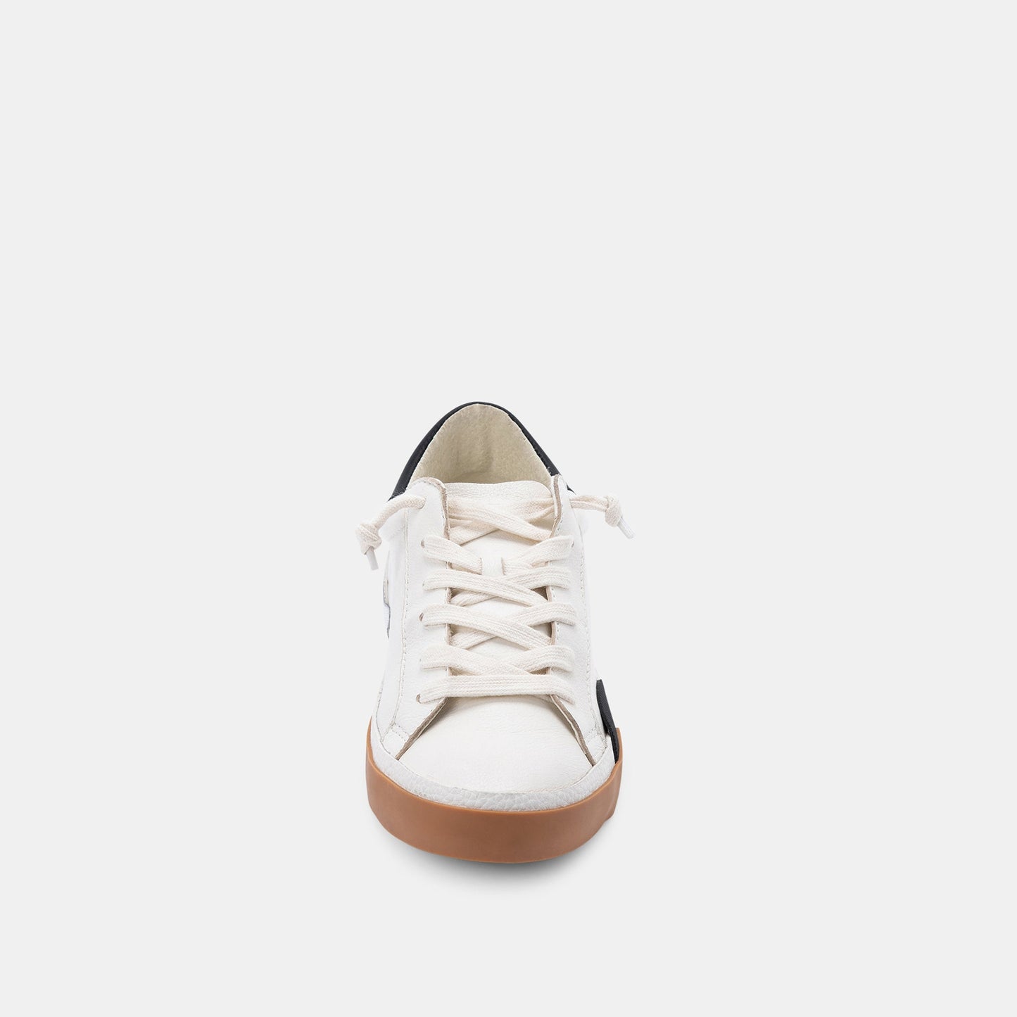 ZINA SNEAKERS WHITE BLACK LEATHER