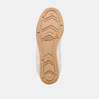 DAKODA SNEAKERS OFF WHITE SATIN