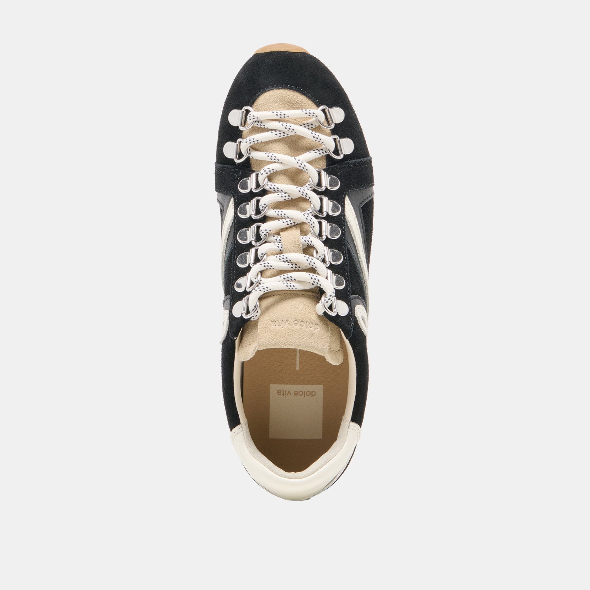 DEACON SNEAKERS BLACK WHITE SUEDE
