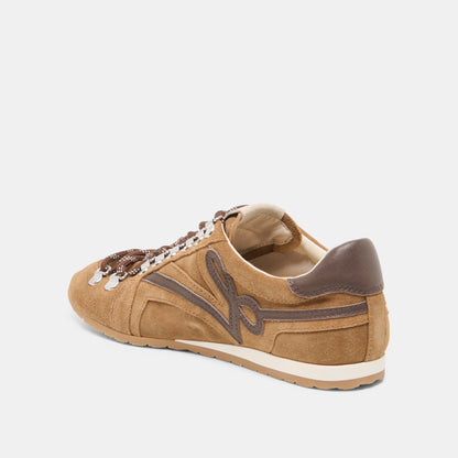 DEACON SNEAKERS LT BROWN SUEDE