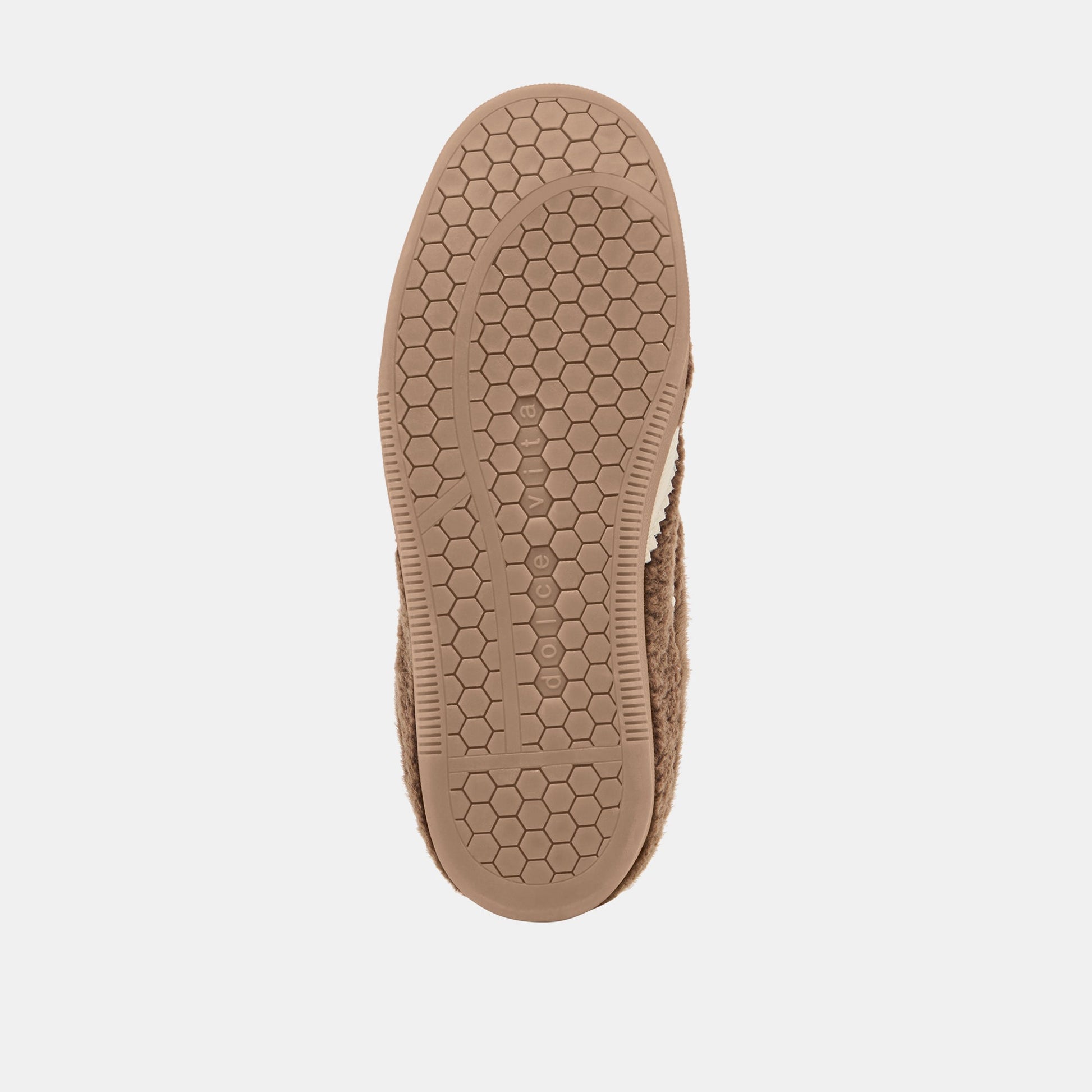 MERIT SLIDE PLUSH SNEAKERS DK BROWN PLUSH