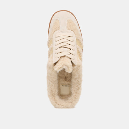 MERIT SLIDE PLUSH SNEAKERS NATURAL MULTI PLUSH
