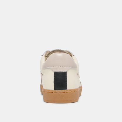 NOTICE SNEAKERS GREY WHITE LEATHER