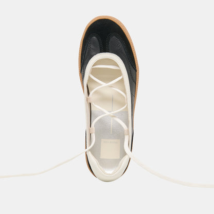 NYOMIE SNEAKERS BLACK LEATHER