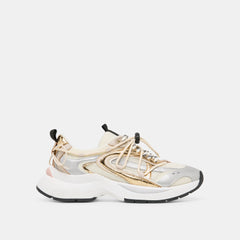 SILVER GOLD LEATHER