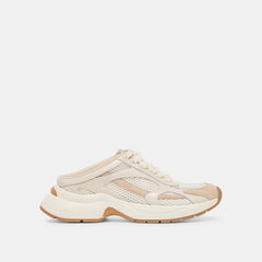 IVORY MULTI SUEDE