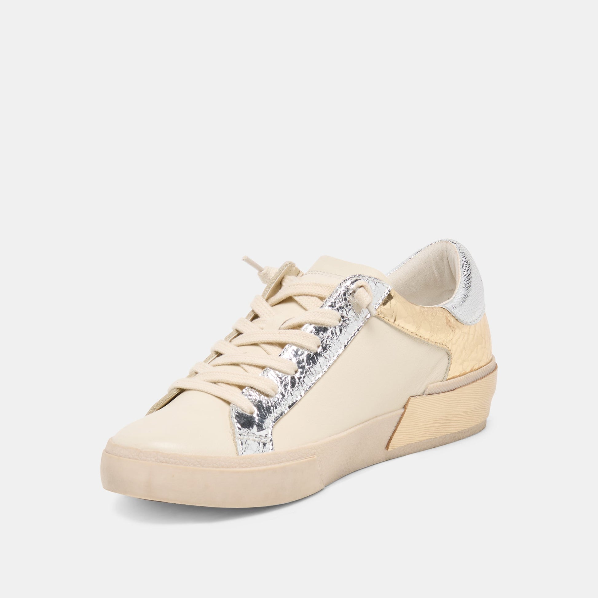 ZINA SNEAKERS METALLIC MULTI LEATHER