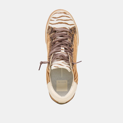 ZINA SNEAKERS ZEBRA MULTI CALF HAIR