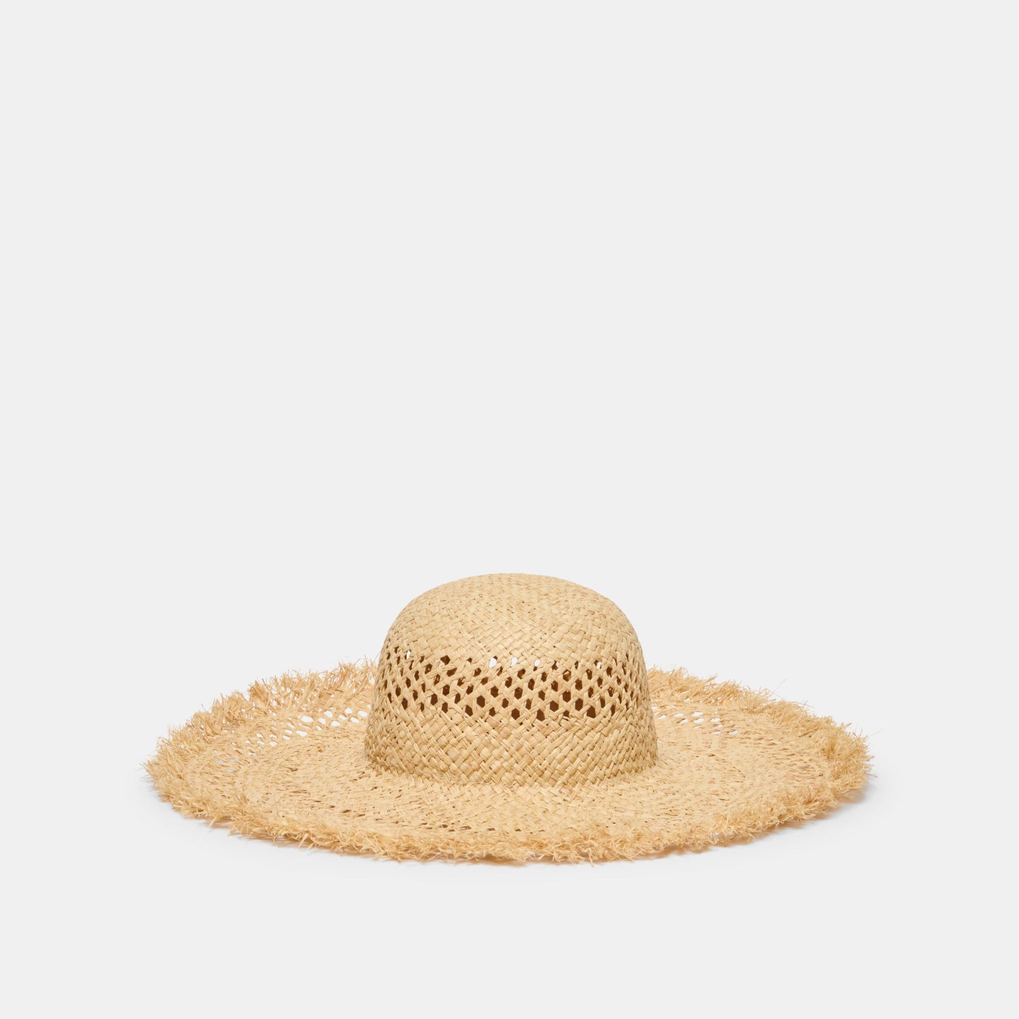 OPEN WEAVE SUNHAT TAN