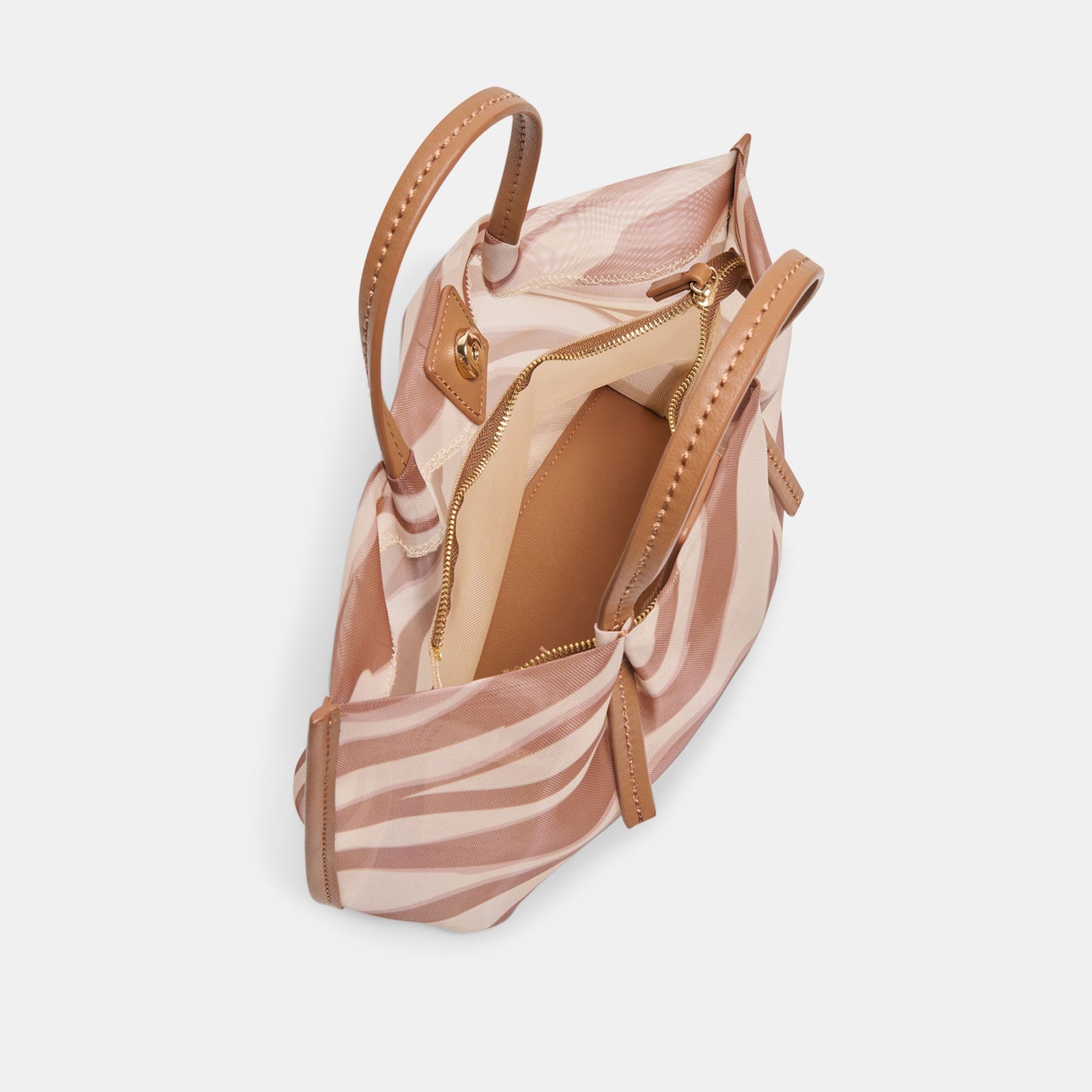 SELENE HANDBAG ZEBRA MESH
